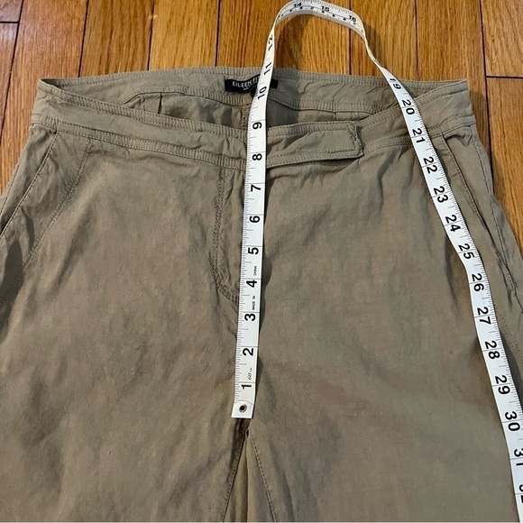 Eileen Fisher Linen Blend Ankle Pants Petite - Picture 6 of 8